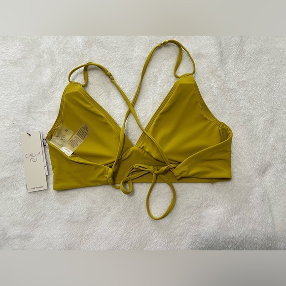 Calia Mustard Yellow Bra. Photograph eight for reference only - Picture 3 of 8